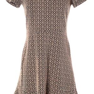 Ann Taylor Loft Geometric Print Dress